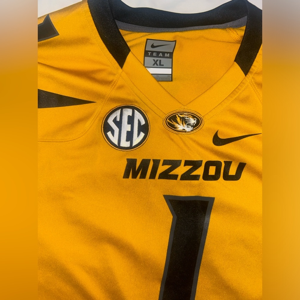 2016 mizzou vintage jersey #1 Nike XL